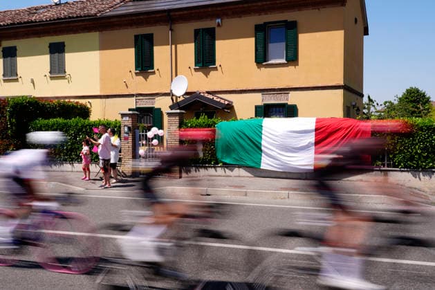 Italy Falg during Stage 15 of the Giro d™Italia, from Voghera to Milano, Italy, Sunday, May 24, 2026.  Copyright: xx