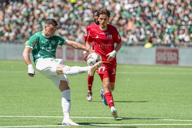Fussball, Schweizer Cup, Finale: FC St. Gallen 1879 vs. FC Stade-Lausanne-Ouchy, Sonntag, 24.05.2026 (Stadion Wankdorf, Bern); Jozo Stanic (4, FC St. Gallen), Vasco Tritten (77, Stade-Lausanne-Ouchy) Copyright: xValentinxDomgjonix