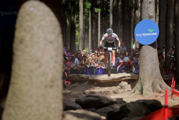 World Cup cross country mountain elite women s race, Vysocina Arena, Nove Mesto na Morave, May 24, 2026. Jenny Rissveds from Sweden. (CTKxPhoto LiborxPlihal) CTKPhotoP2026052403613  CTKPhotoP2026052403613