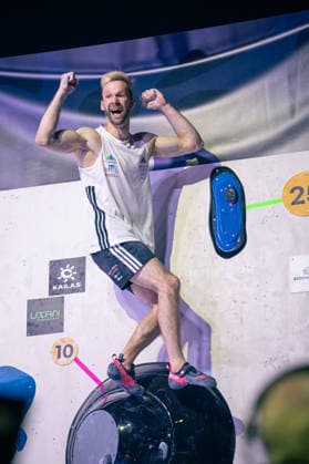 24.05.2026: Klettern - Bouldern: World Climbing Series Bern 2026 - Halbfinale Herren Anze Peharc (SLO) Bern Bern Expo Schweiz
