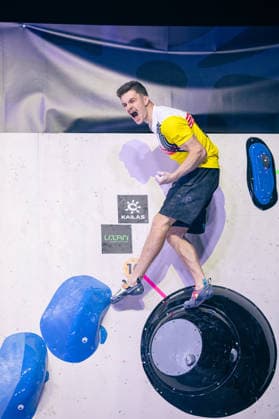24.05.2026: Klettern - Bouldern: World Climbing Series Bern 2026 - Halbfinale Herren Hannes Van Duysen (BEL) Bern Bern Expo Schweiz