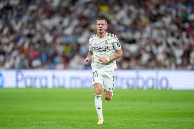 May 23, 2026, Madrid, Madrid, Spain: Franco Mastantuono of Real Madrid CF in action during the Spanish League, LaLiga EA Sports, football match played between Real Madrid and Athletic Club at Bernabeu stadium on May 23, 2026, in Madrid, Spain. Madrid Spain - ZUMAa181 20260523_zaa_a181_136 Copyright: xOscarxJ.xBarrosox