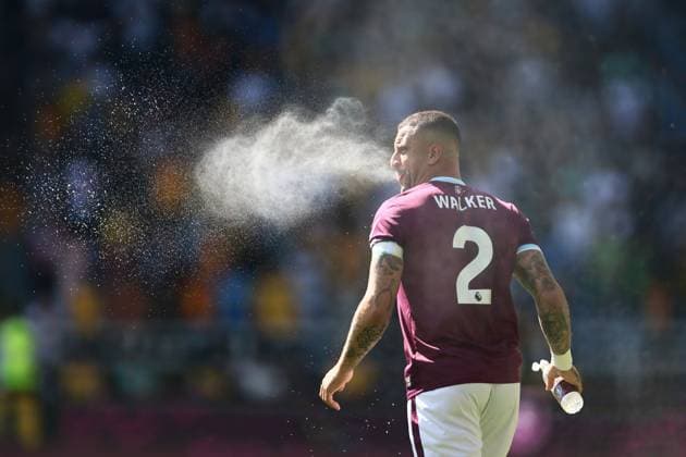 Kyle Walker of Burnley Burnley v Wolverhampton Wanderers, Premier League, Football, Turf Moor, Burnley, UK - 24 May 2026Burnley Turf Moor United Kingdom EDITORIAL USE ONLY No use with unauthorised audio, video, data, fixture lists, club league logos or live services. Online in-match use limited to 120 images, no video emulation. No use in betting, games or single club league player publications. Copyright: xPhilxOldham Shutterstockx 16889832h