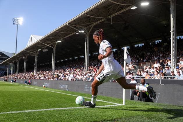 Alex Iwobi of Fulham taking a corner kick Fulham v Newcastle United, Premier League, Football, Craven Cottage, London, UK - 24 May 2026London Craven Cottage United Kingdom EDITORIAL USE ONLY No use with unauthorised audio, video, data, fixture lists, club league logos or live services. Online in-match use limited to 120 images, no video emulation. No use in betting, games or single club league player publications. Copyright: xMattxImpey Shutterstockx 16889842cv
