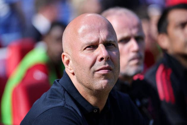 Liverpool manager Arne Slot looks on Liverpool v Brentford, Premier League, Football, Anfield, Liverpool, UK - 24 May 2026Liverpool Anfield United Kingdom EDITORIAL USE ONLY No use with unauthorised audio, video, data, fixture lists, club league logos or live services. Online in-match use limited to 120 images, no video emulation. No use in betting, games or single club league player publications. Copyright: xAlexxDodd Shutterstockx 16889846ac