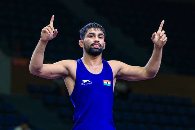 U23 Wrestling Asian Championships 55kg GR - Neeraj Patel (IND)