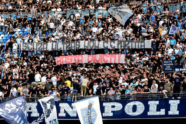 Ni Napoli 24 05 2026 - campionato di calcio serie A Napoli-Udinese foto Nicola Ianuale Image nella foto: tifosi Napoli 