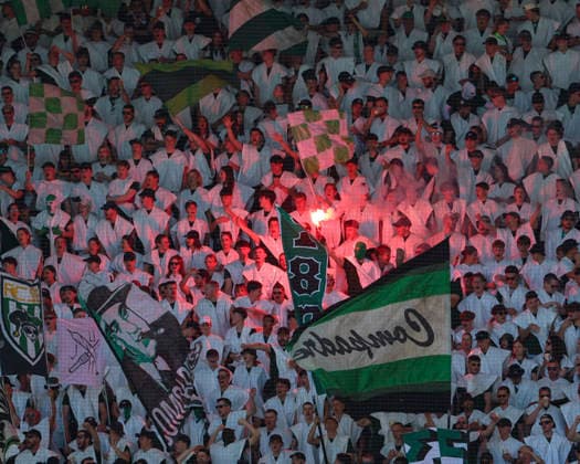 Sport Bilder des Tages 24.05.2026, SUI, Fussball, Herren, Cupfinal, Stade Lausanne-Ouchy vs. FC St. Gallen Fans des FC St. Gallen Bern Stadion Wankdorf Bern Switzerland
