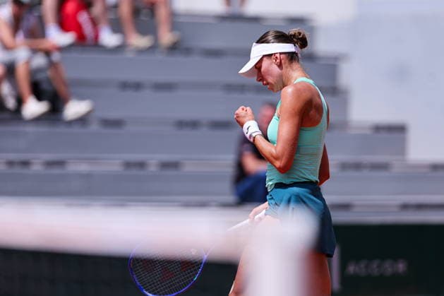 2026.05.24 Paryz Tenis French Open Roland Garros 2026 Tereza Valentova - Magda Linette N z Magda Linette Foto Pawel Andrachiewicz PressFocus 2026.05.24 Paris Tennis - French Open Roland Garros 2026 Tereza Valentova - Magda Linette Magda Linette Credit: Pawel Andrachiewicz PressFocus NEWSPIX.PL --- newspix.pl