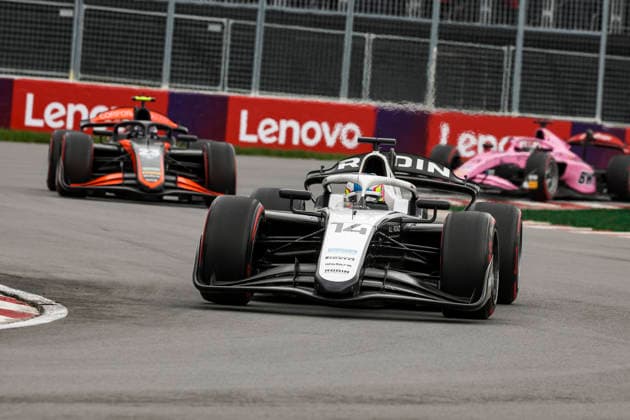 AUTO - FORMULA 2 2026 - MONTREAL 14 STENSHORNE Martinus (nor), Rodin Motorsport, Dallara F2 2024, action during the 3rd round of the 2026 FIA Formula 2 Championship from May 22 to 24, 2026 on the Circuit Gilles Villeneuve, in MontrÃ al, Canada - MontrÃ alCanada  Copyright: xXavixBonillax