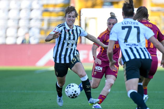 Lia Walti (Juventus) in action during the Women s Frecciarossa Italian Cup 2025 2026 final soccer match between Juventus and Roma at the Romeo Menti stadium in Vicenza, Italy - May 24, 2026 - - Soccer  Copyright: xEttorexGriffoni LaPressex
