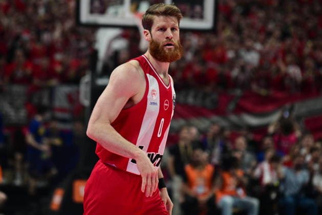 Olympiacos Piraeus v Real Madrid Euroleague Final Four Thomas Walkup of Olympiacos during the Euroleague match, Final Four, Final game between Olympiacos Piraeus v Real Madrid played at ATHENS Telekom Center Athens Stadium on May 24nd 2026 in Athens Greece Athens Greece Basketball Copyright: xAgenciaxLOFx