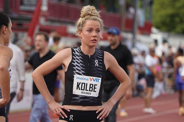 Rehlingen, Leichtathletik, athletics, Track and Field, 61 Internationales Pfingstsportfest, 24.05.2026, Bungerstadion Rehlingen-Siersburg, 800m Frauen, Smilla Kolbe, Eintracht Frankfurt Deutschland, Germany GER,