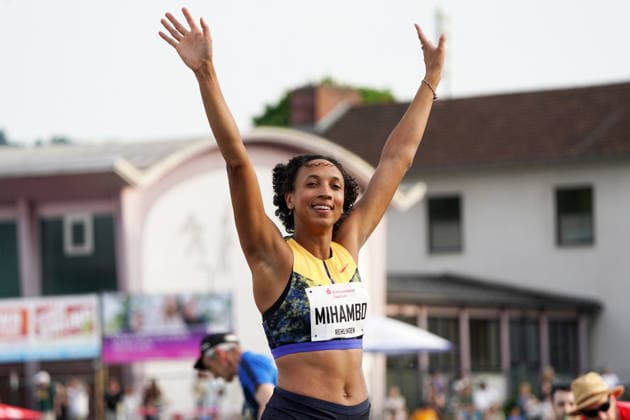 Sport Bilder des Tages Rehlingen, Leichtathletik, athletics, Track and Field, 61 Internationales Pfingstsportfest, 24.05.2026, Bungerstadion Rehlingen-Siersburg, Weitsprung Frauen, Malaika Mihambo, LG Kurpfalz Deutschland