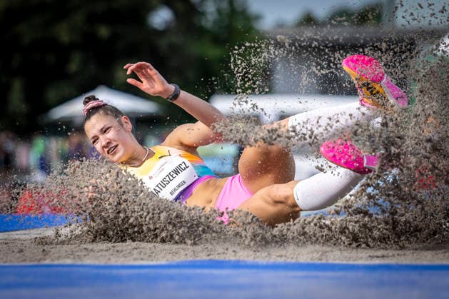REHLINGEN , GERMANY - MAY 24: Anna Matuszewicz (POL Polen) during the 61. Internationales Pfingstsportfest on 24.05.2026 at the Bungertstadion in Rehlingen-Siersburg (Saarland Deutschland). Saarland Deutschland Copyright: xLeahxKohringx