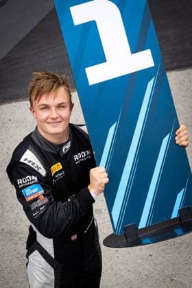 AUTO - FORMULA 2 2026 - MONTREAL STENSHORNE Martinus (nor), Rodin Motorsport, Dallara F2 2024, portrait, celebrate his win during the 3rd round of the 2026 FIA Formula 2 Championship from May 22 to 24, 2026 on the Circuit Gilles Villeneuve, in MontrÃ al, Canada - MontrÃ alCanada  Copyright: xDiederikxvanxderxLaanx
