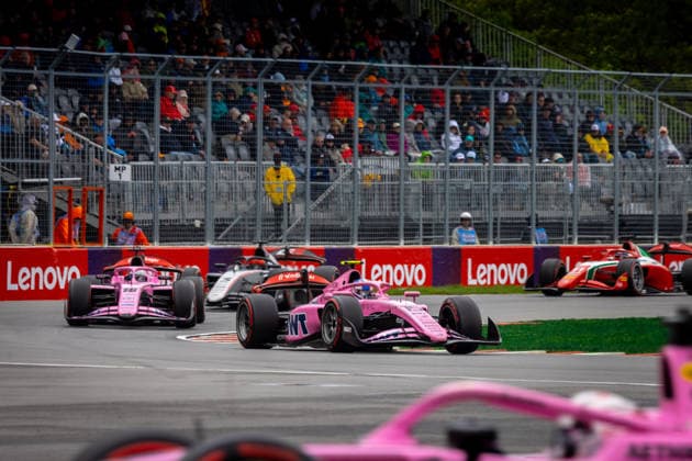 AUTO - FORMULA 2 2026 - MONTREAL 15 DUNNE Alex (irl), Rodin Motorsport, Dallara F2 2024, 16 MAINI Kush (ind), ART Grand Prix, Dallara F2 2024, action during the 3rd round of the 2026 FIA Formula 2 Championship from May 22 to 24, 2026 on the Circuit Gilles Villeneuve, in MontrÃ al, Canada - MontrÃ alCanada  Copyright: xDiederikxvanxderxLaanx
