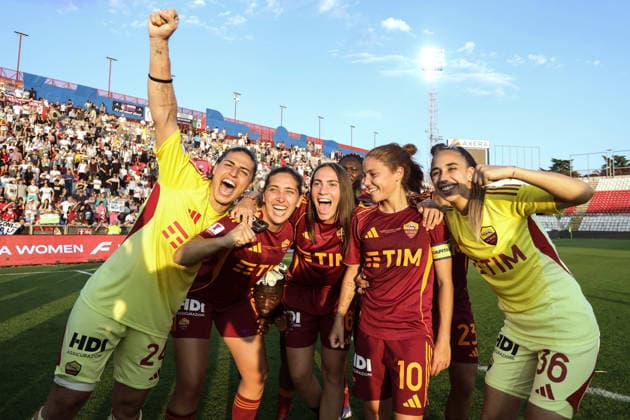 Vicenza 24 05 2026 - finale Coppa Italia femminile Juventus-Roma foto Image nella foto: Roma