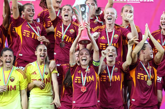 Vicenza 24 05 2026 - finale Coppa Italia femminile Juventus-Roma foto Image nella foto: Roma