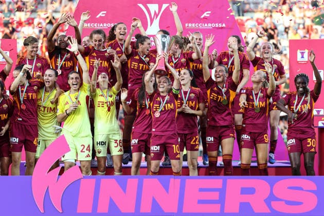 Vicenza 24 05 2026 - finale Coppa Italia femminile Juventus-Roma foto Image nella foto: Roma