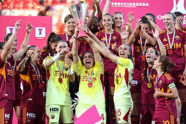 Vicenza 24 05 2026 - finale Coppa Italia femminile Juventus-Roma foto Image nella foto: Roma 