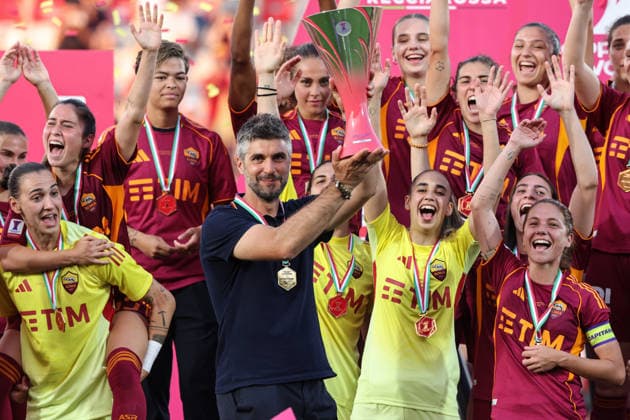 Vicenza 24 05 2026 - finale Coppa Italia femminile Juventus-Roma foto Image nella foto: Roma