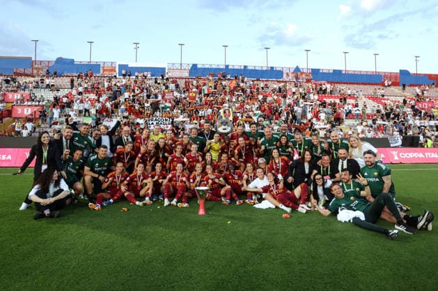 Vicenza 24 05 2026 - finale Coppa Italia femminile Juventus-Roma foto Image nella foto: Roma