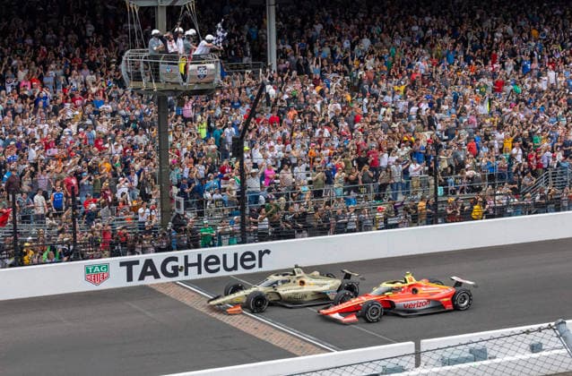 May 24, 2026, Speedway, Indiana, USA: IndyCar, Indy Car, IRL, USA SERIES driver, FELIX ROSENQVIST (60) (SWE) of Varnamo, Sweden, wins the Indianapolis 500 at Indianapolis Motor Speedway in SPEEDWAY, Indiana. Speedway USA - ZUMAa161 20260524_aaa_a161_002 Copyright: xManasxYadav GMGx
