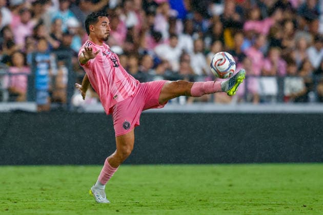 May 24, 2026, Miami, Florida, USA: Inter Miami defender Gonzalo LujoÂ¡n (2) controls a ball during a Major League Soccer match between Inter Miami CF and Philadelphia Union at NU Stadium, Miami. Soccer 2026: Inter Miami CF 6:4 Philadelphia Union.  - ZUMAa257 20260524_zsp_a257_029 Copyright: xChrisxArjoonx