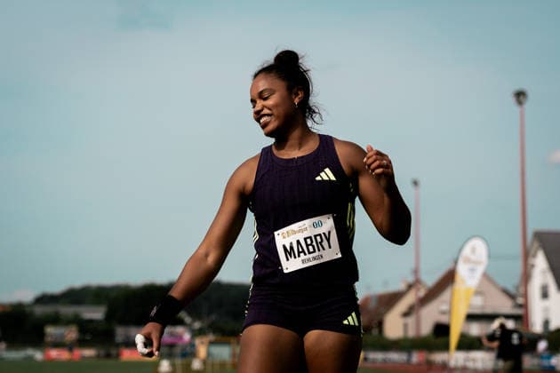 Yemisi Mabry (MTG Mannheim, 93, Kugelstossen Frauen), GER, Leichtathletik, Athletics, Pfingstsportfest, Rehlingen, 24.05.2026, GER, Leichtathletik, Athletics, Pfingstsportfest, Rehlingen, 24.05.2026 Rehlingen Copyright: xStefanxMayerx EP_SMR