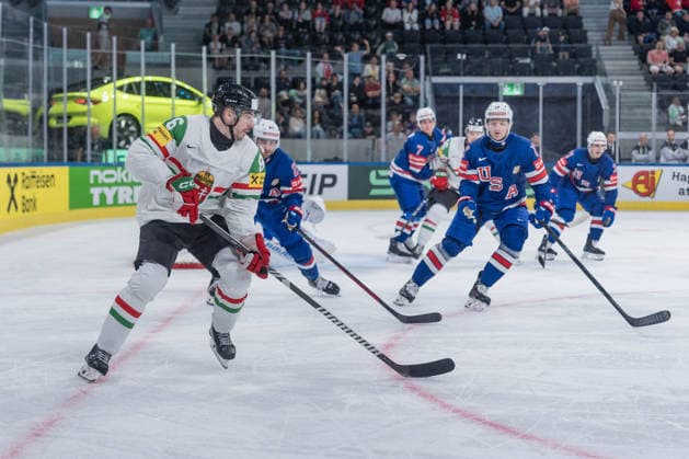 25 05 2026, Zurich, Swiss Life Arena, Ice hockey, Eishockey World Championships: USA - Hungary, 86 Balazs Sebok (Hungary) Zurich Swiss Life Arena Zurich Switzerland Copyright: xJustPictures.ch StefanxEmchx jp-de-StEm-DSC0122320260525