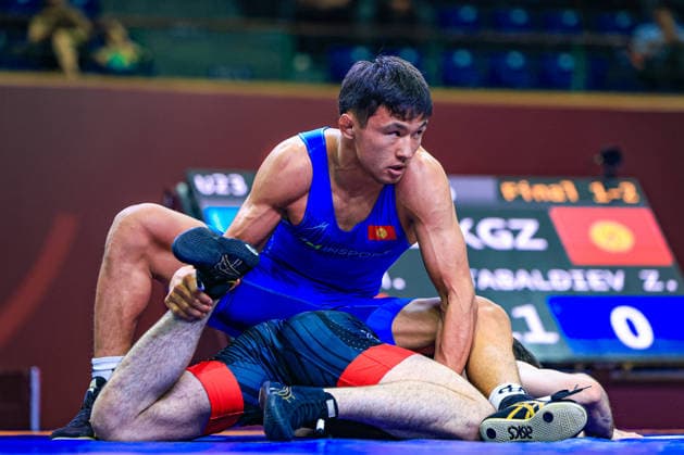 U23 Wrestling Asian Championships 70kg FS - Maiis Aliyev (KAZ) df. Zalkarbek Tabaldiev (KGZ)