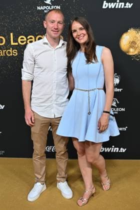 Beveren s Christian Bruls pictured on the Golden Carpet at the arrival for the Pro League Awards 2026, for the best players in the 1st and 2nd divisions of the 2025-2026 Belgian soccer championships, on Monday 25 May 2026, in Antwerp. EMILExWINDAL  x175043089x
