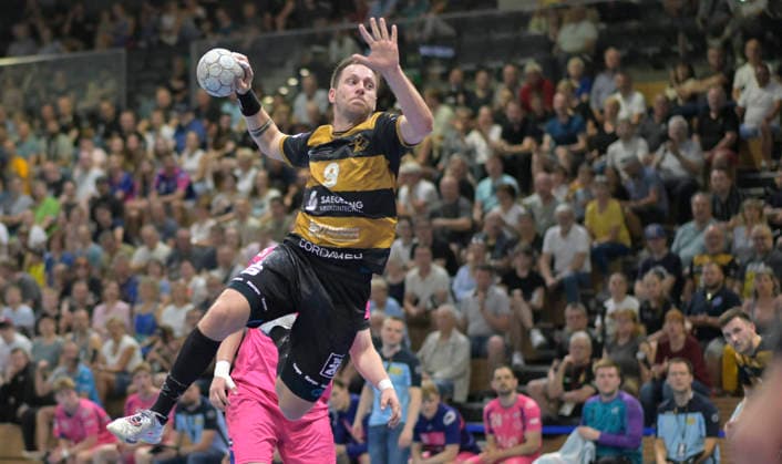 25.05.2026, Dresdens Julius Dierberg erfolgreich, Handball, 2. Bundesliga, HC ELbflorenz Dresden -TSV Bayer Dormagen, (c) Dresden