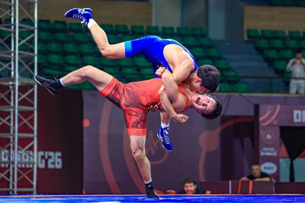 U23 Wrestling Asian Championships 61kg FS - Nurdanat Aitanov (KAZ) df. Iukhan Dokturbek Uulu (KGZ)