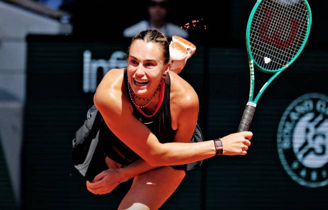 TENNIS - French Open 2026 PARIS,FRANCE,26.MAY.26 - TENNIS - WTA, Tennis Damen Tour, French Open, Roland Garros, Grand Slam. Image shows Aryna Sabalenka (---).  GEPAxpictures xMatthiasxHauer