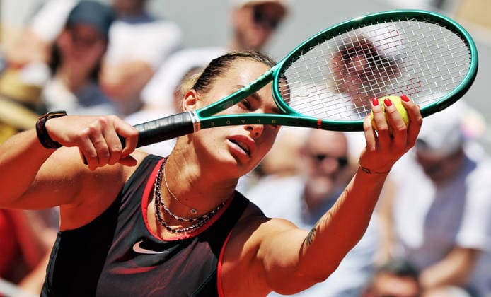 TENNIS - French Open 2026 PARIS,FRANCE,26.MAY.26 - TENNIS - WTA, Tennis Damen Tour, French Open, Roland Garros, Grand Slam. Image shows Aryna Sabalenka (---).  GEPAxpictures xMatthiasxHauer