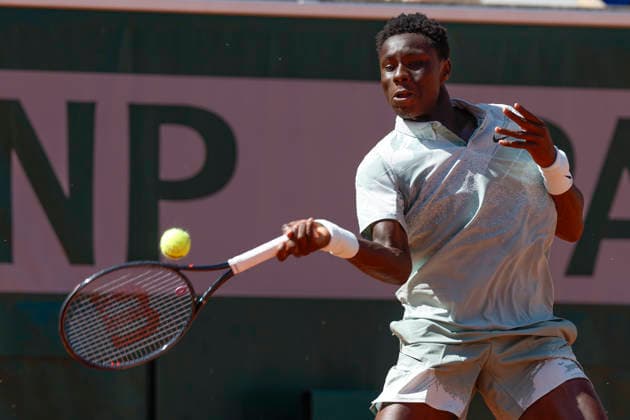 May 26, 2026, Paris, Paris, France: Moise KOUAME (FRA) in action during the tennis Grand Slam of Roland Garros 2026, at Roland Garros Stadium - on May 26 2026 .Paris - France Paris France - ZUMAb253 20260526_zsp_b253_331 Copyright: xLoicxBaratouxx