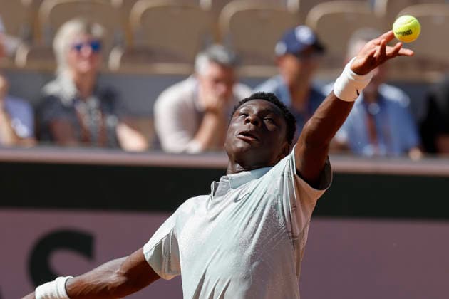 May 26, 2026, Paris, Paris, France: Moise KOUAME (FRA) in action during the tennis Grand Slam of Roland Garros 2026, at Roland Garros Stadium - on May 26 2026 .Paris - France Paris France - ZUMAb253 20260526_zsp_b253_336 Copyright: xLoicxBaratouxx