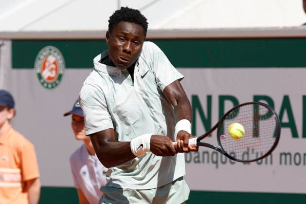 May 26, 2026, Paris, Paris, France: Moise KOUAME (FRA) in action during the tennis Grand Slam of Roland Garros 2026, at Roland Garros Stadium - on May 26 2026 .Paris - France Paris France - ZUMAb253 20260526_zsp_b253_338 Copyright: xLoicxBaratouxx
