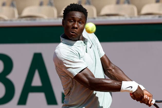 May 26, 2026, Paris, Paris, France: Moise KOUAME (FRA) in action during the tennis Grand Slam of Roland Garros 2026, at Roland Garros Stadium - on May 26 2026 .Paris - France Paris France - ZUMAb253 20260526_zsp_b253_339 Copyright: xLoicxBaratouxx