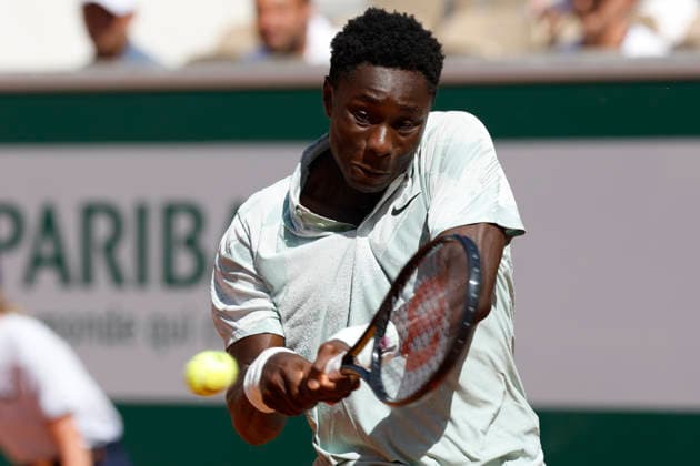 May 26, 2026, Paris, Paris, France: Moise KOUAME (FRA) in action during the tennis Grand Slam of Roland Garros 2026, at Roland Garros Stadium - on May 26 2026 .Paris - France Paris France - ZUMAb253 20260526_zsp_b253_341 Copyright: xLoicxBaratouxx