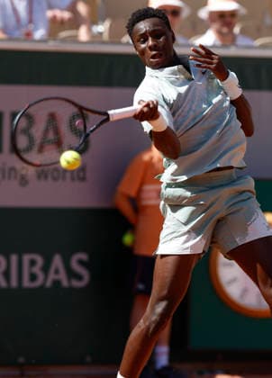 May 26, 2026, Paris, Paris, France: Moise KOUAME (FRA) in action during the tennis Grand Slam of Roland Garros 2026, at Roland Garros Stadium - on May 26 2026 .Paris - France Paris France - ZUMAb253 20260526_zsp_b253_344 Copyright: xLoicxBaratouxx