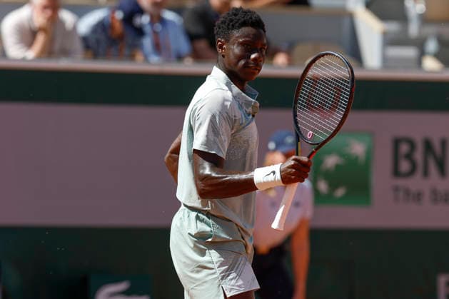 May 26, 2026, Paris, Paris, France: Moise KOUAME (FRA) in action during the tennis Grand Slam of Roland Garros 2026, at Roland Garros Stadium - on May 26 2026 .Paris - France Paris France - ZUMAb253 20260526_zsp_b253_348 Copyright: xLoicxBaratouxx