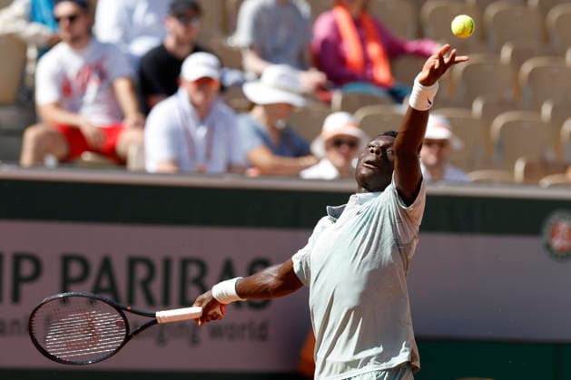 May 26, 2026, Paris, Paris, France: Moise KOUAME (FRA) in action during the tennis Grand Slam of Roland Garros 2026, at Roland Garros Stadium - on May 26 2026 .Paris - France Paris France - ZUMAb253 20260526_zsp_b253_353 Copyright: xLoicxBaratouxx
