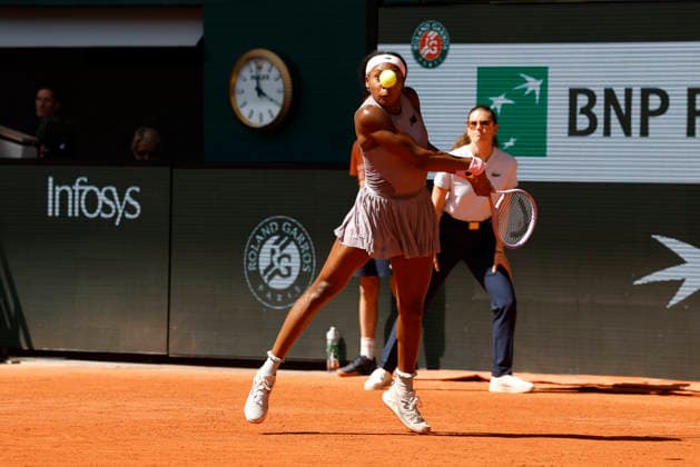 May 26, 2026, Paris, Paris, France: Coco GAUFF (USA) in action during the tennis Grand Slam of Roland Garros 2026, at Roland Garros Stadium - on May 26 2026 .Paris - France Paris France - ZUMAb253 20260526_zsp_b253_419 Copyright: xLoicxBaratouxx