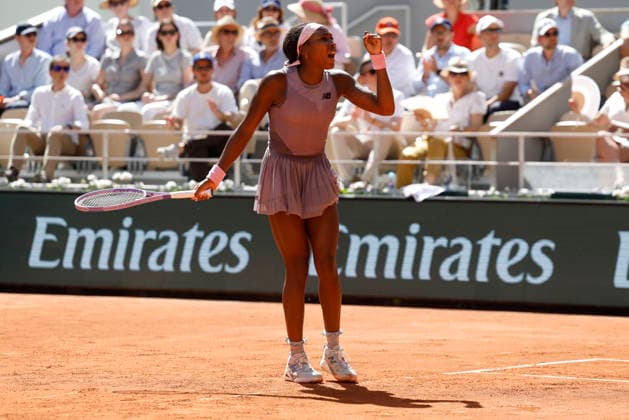 May 26, 2026, Paris, Paris, France: Coco GAUFF (USA) in action during the tennis Grand Slam of Roland Garros 2026, at Roland Garros Stadium - on May 26 2026 .Paris - France Paris France - ZUMAb253 20260526_zsp_b253_432 Copyright: xLoicxBaratouxx