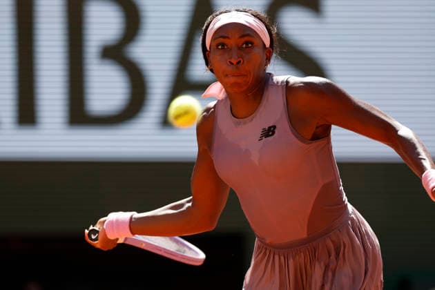 May 26, 2026, Paris, Paris, France: Coco GAUFF (USA) in action during the tennis Grand Slam of Roland Garros 2026, at Roland Garros Stadium - on May 26 2026 .Paris - France Paris France - ZUMAb253 20260526_zsp_b253_457 Copyright: xLoicxBaratouxx