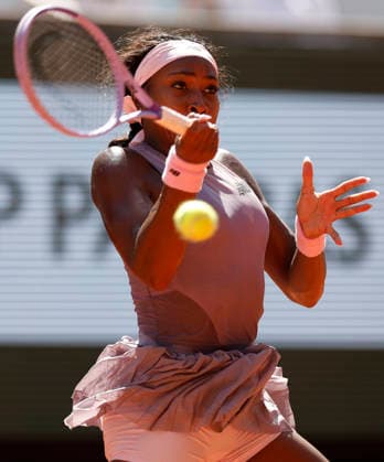 May 26, 2026, Paris, Paris, France: Coco GAUFF (USA) in action during the tennis Grand Slam of Roland Garros 2026, at Roland Garros Stadium - on May 26 2026 .Paris - France Paris France - ZUMAb253 20260526_zsp_b253_455 Copyright: xLoicxBaratouxx