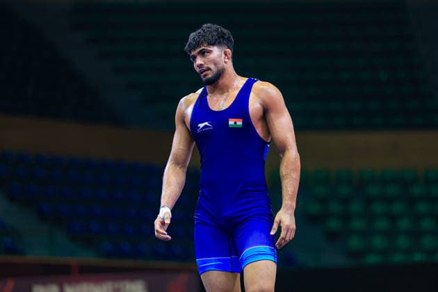 U23 Wrestling Asian Championships 79kg FS - Chandermohan Chandermohan (IND)